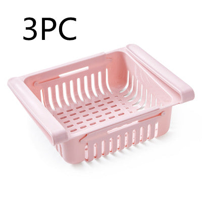 Stretchable Refrigerator Storage Basket