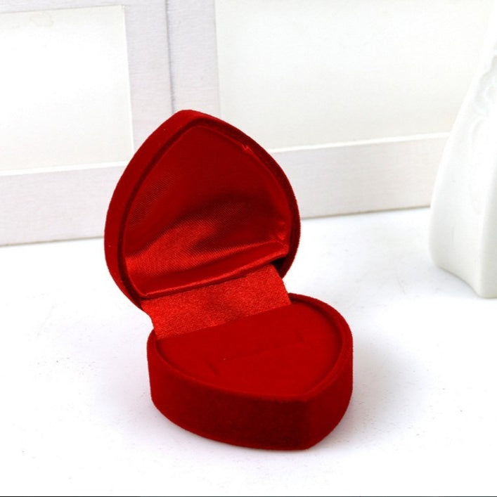 Flannelette Ring Jewelry Box