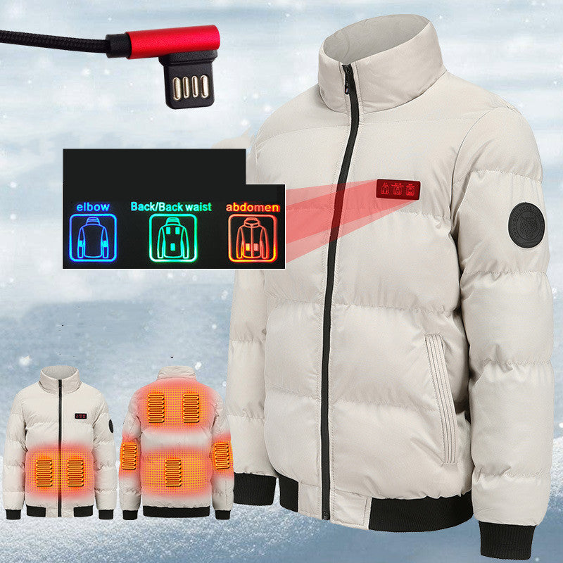 USB Heated Winter Jacket