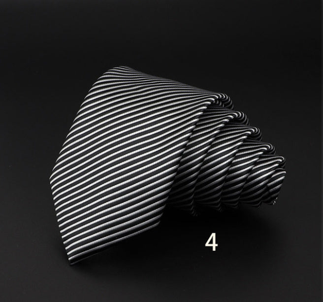 Men's Striped British Necktie