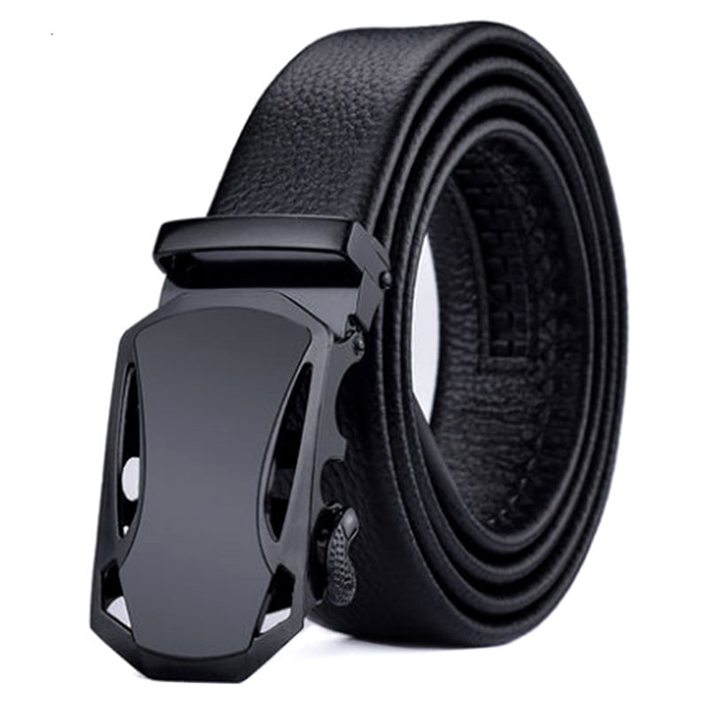 Men's Plus-Size Auto-Buckle Belt