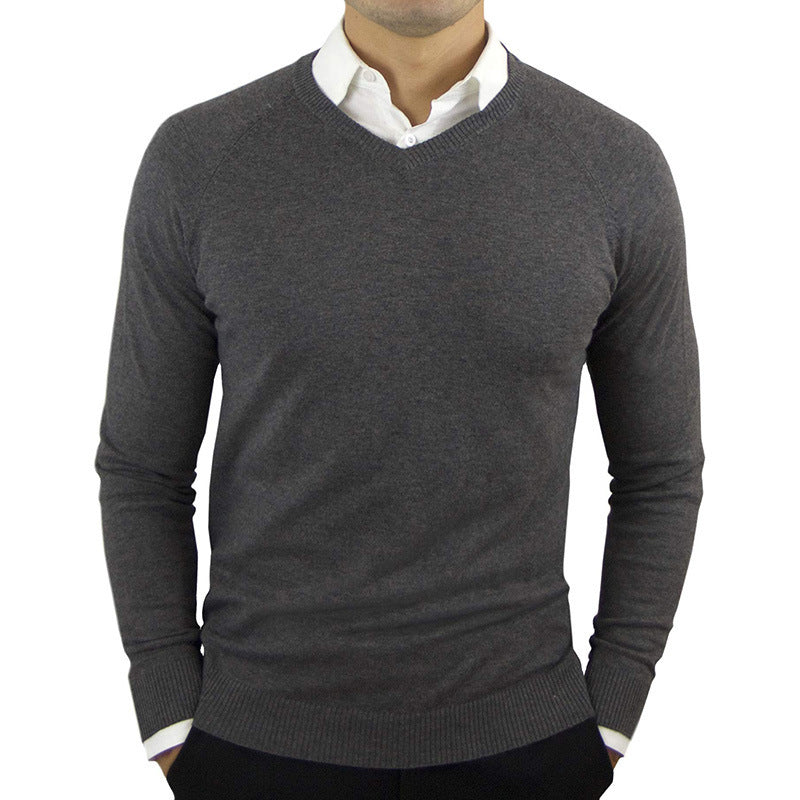 Men's High-Neck Long-Sleeve Bottoming Sweater