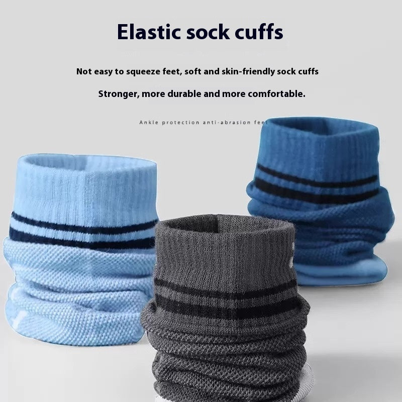 Mesh Breathable Cotton Athletic Socks