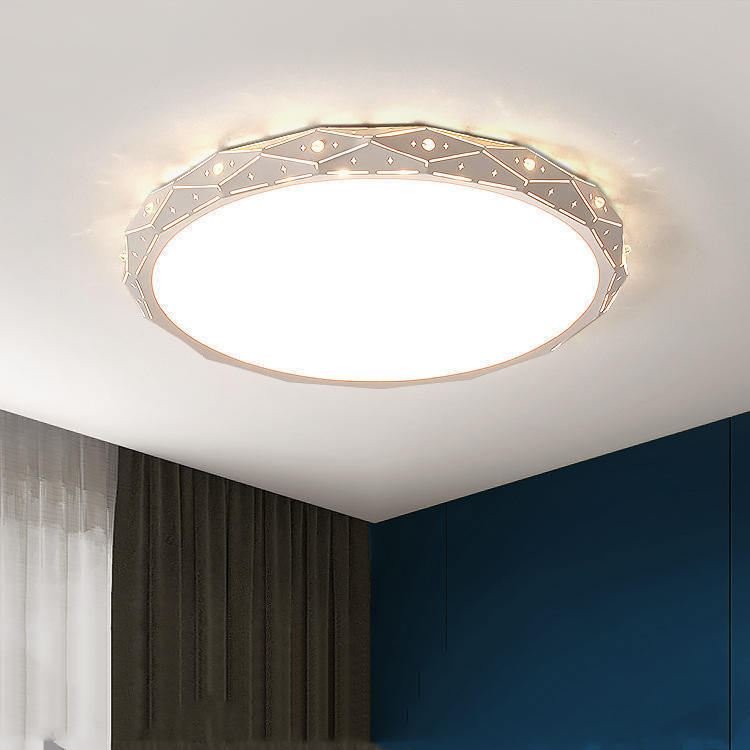 Light-Luxury LED Round Ceiling Lamp