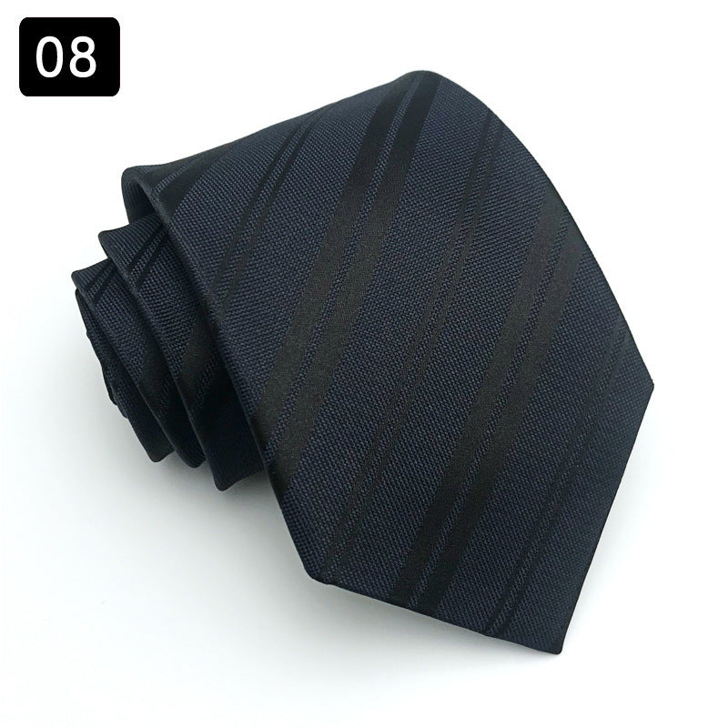 Men's Striped Business Necktie