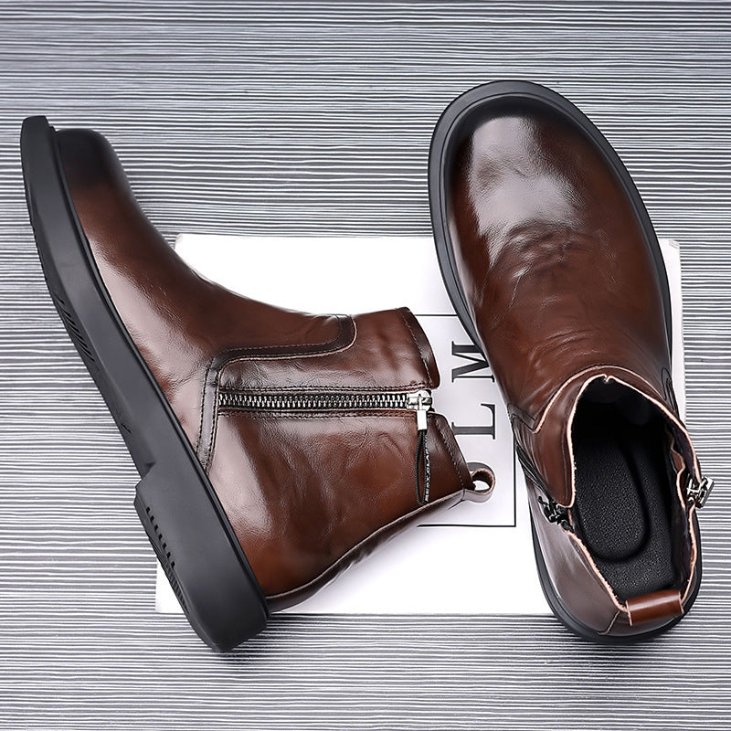 British-Style Workwear Boots