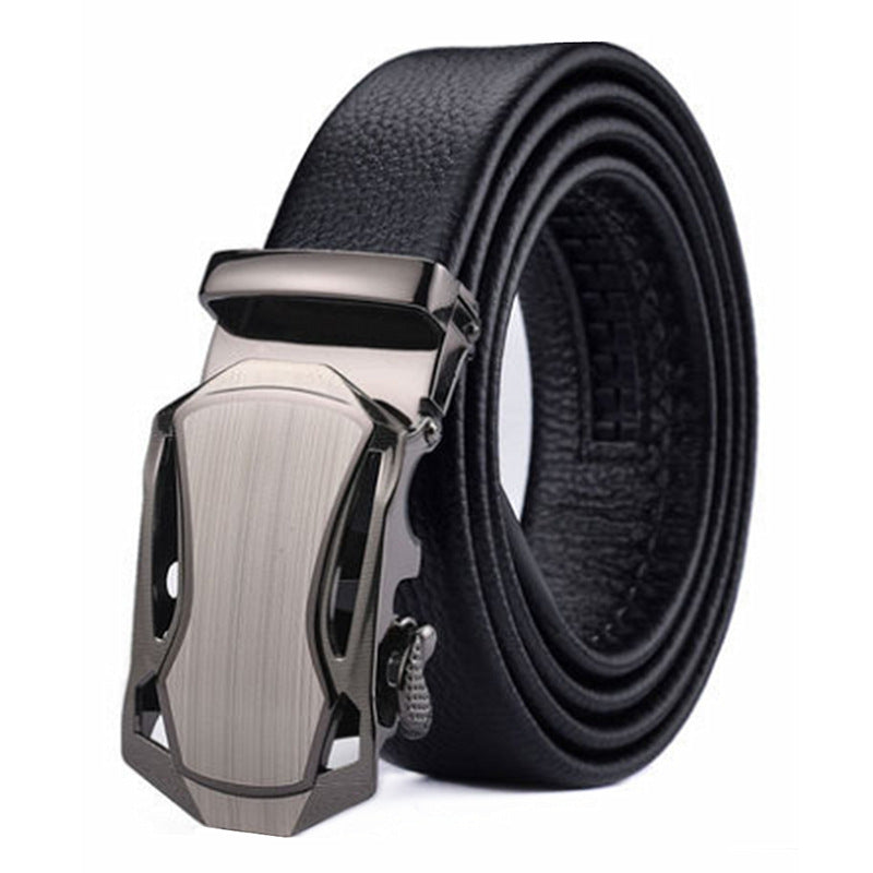 Men's Plus-Size Auto-Buckle Belt