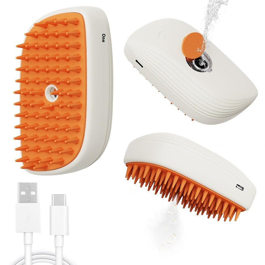 USB-Rechargeable Pet Steam Comb