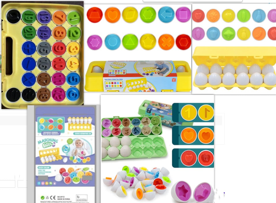 Montessori Smart Egg Shape-Sorter Toy