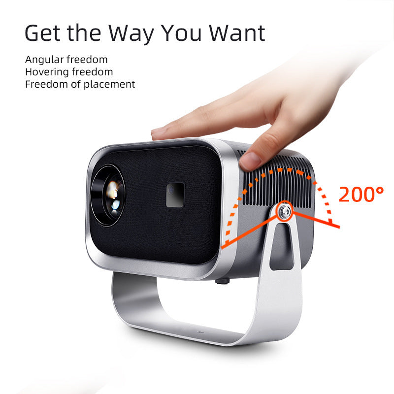 HD Portable Projector with Stand