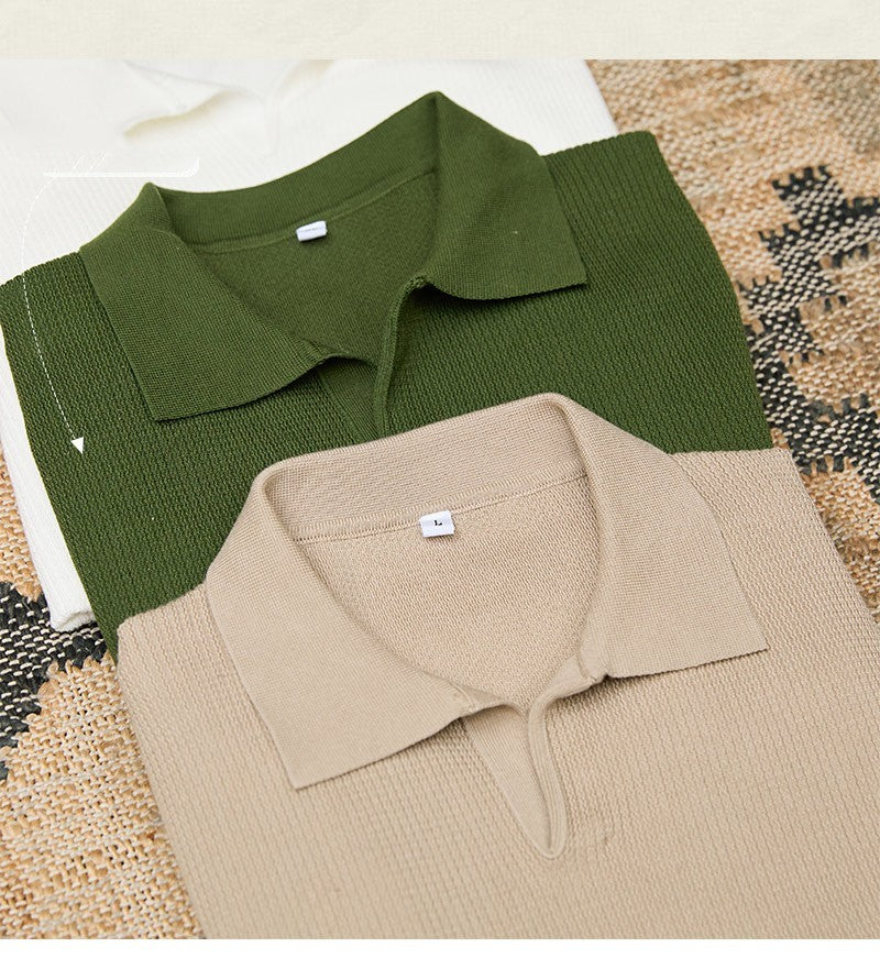 Men's Retro Casual Knit Pullover