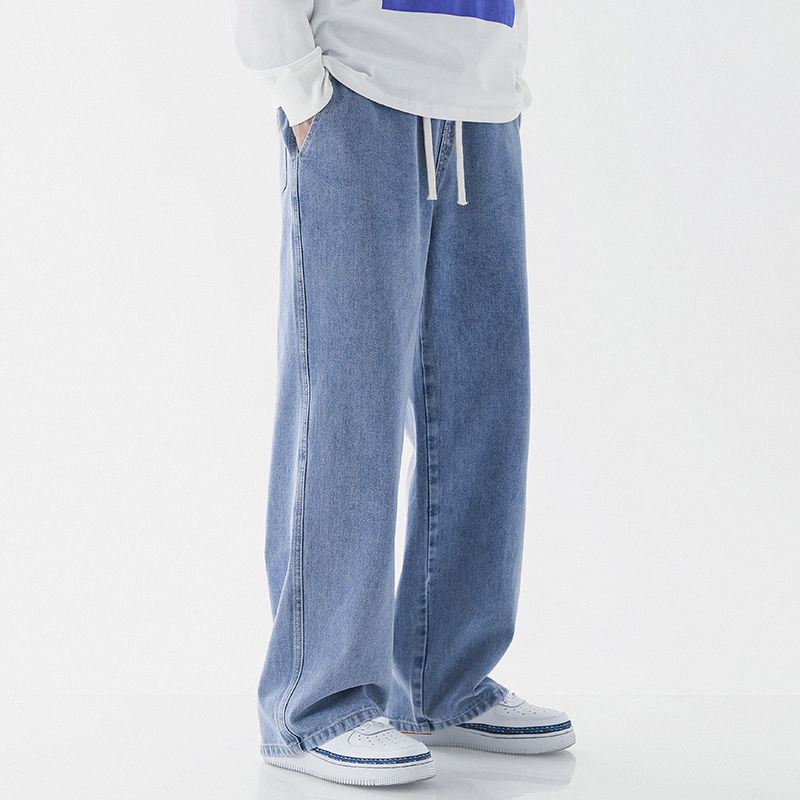 Men's Loose Straight Casual Jeans