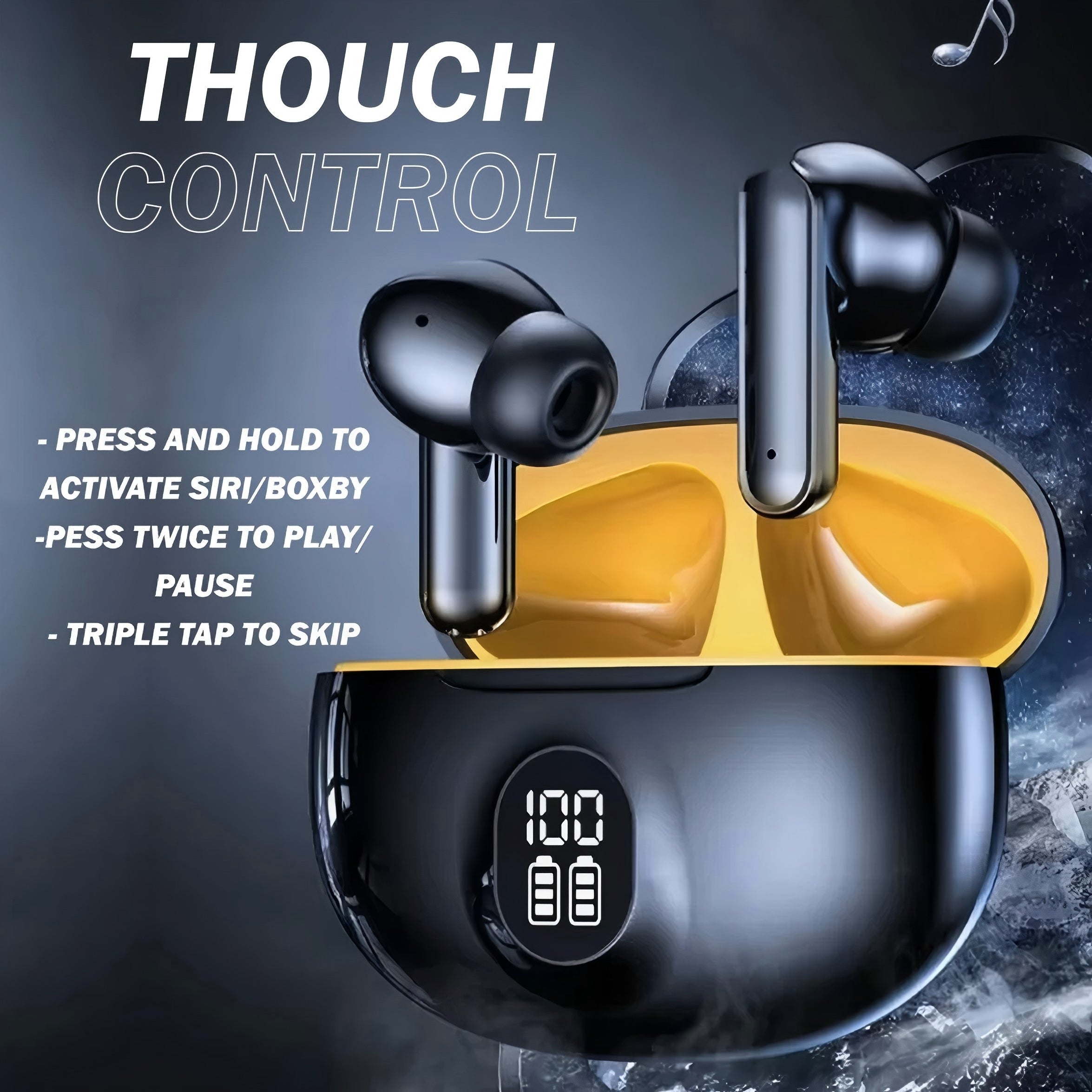 Bluetooth Headset with Digital Display