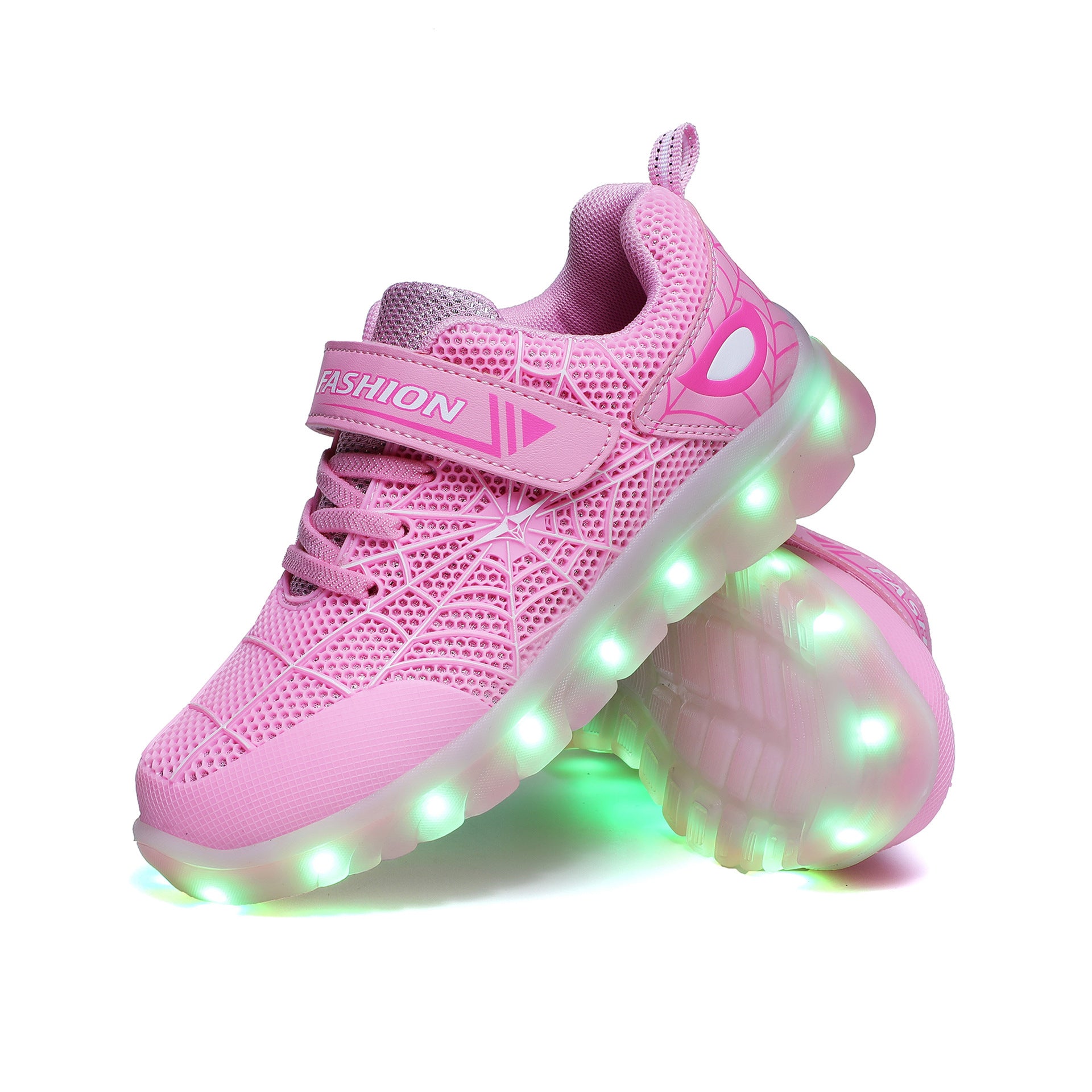 Kids LED Glowing Velcro Sneakers