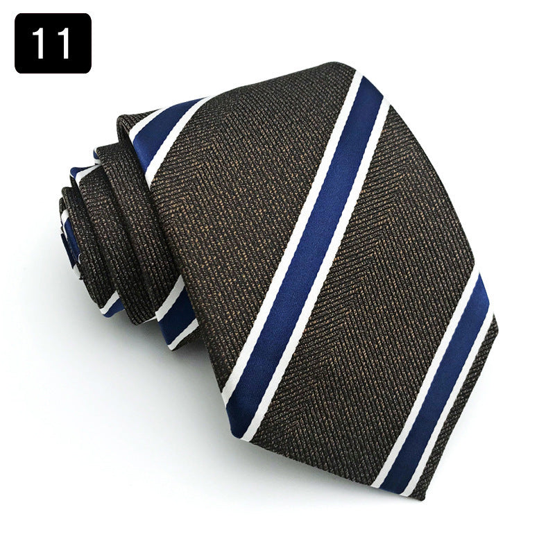 Men's Striped Business Necktie