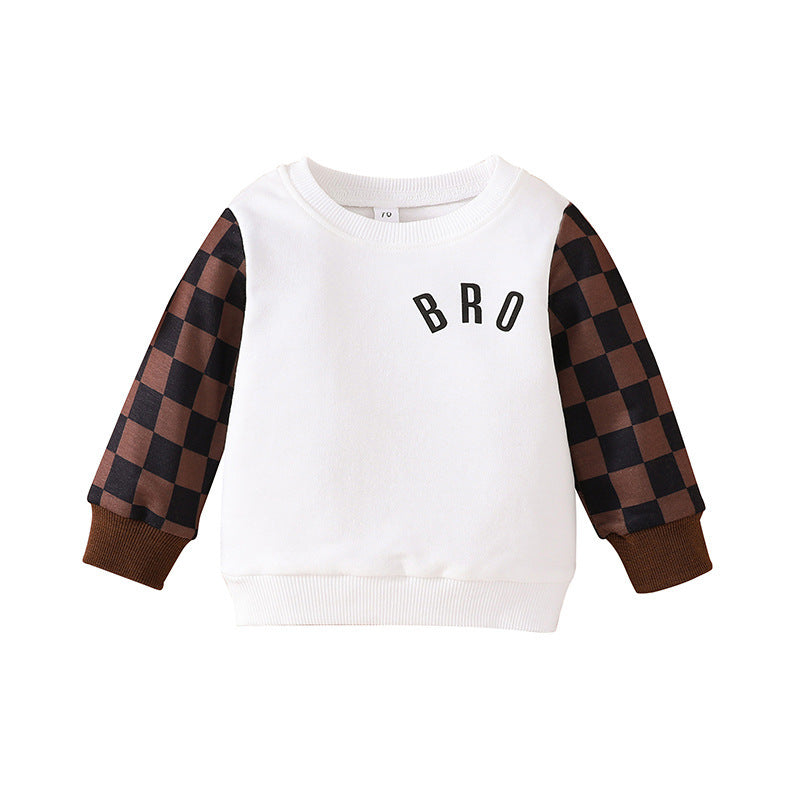 Toddler Plaid Sweatshirt