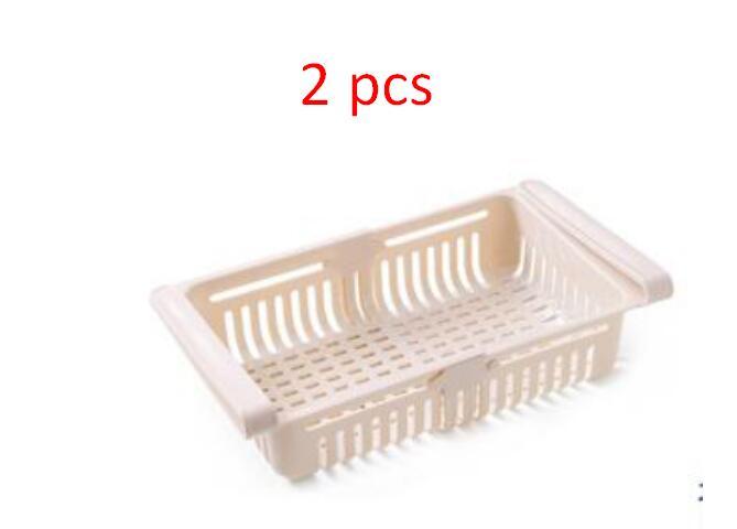 Stretchable Refrigerator Storage Basket