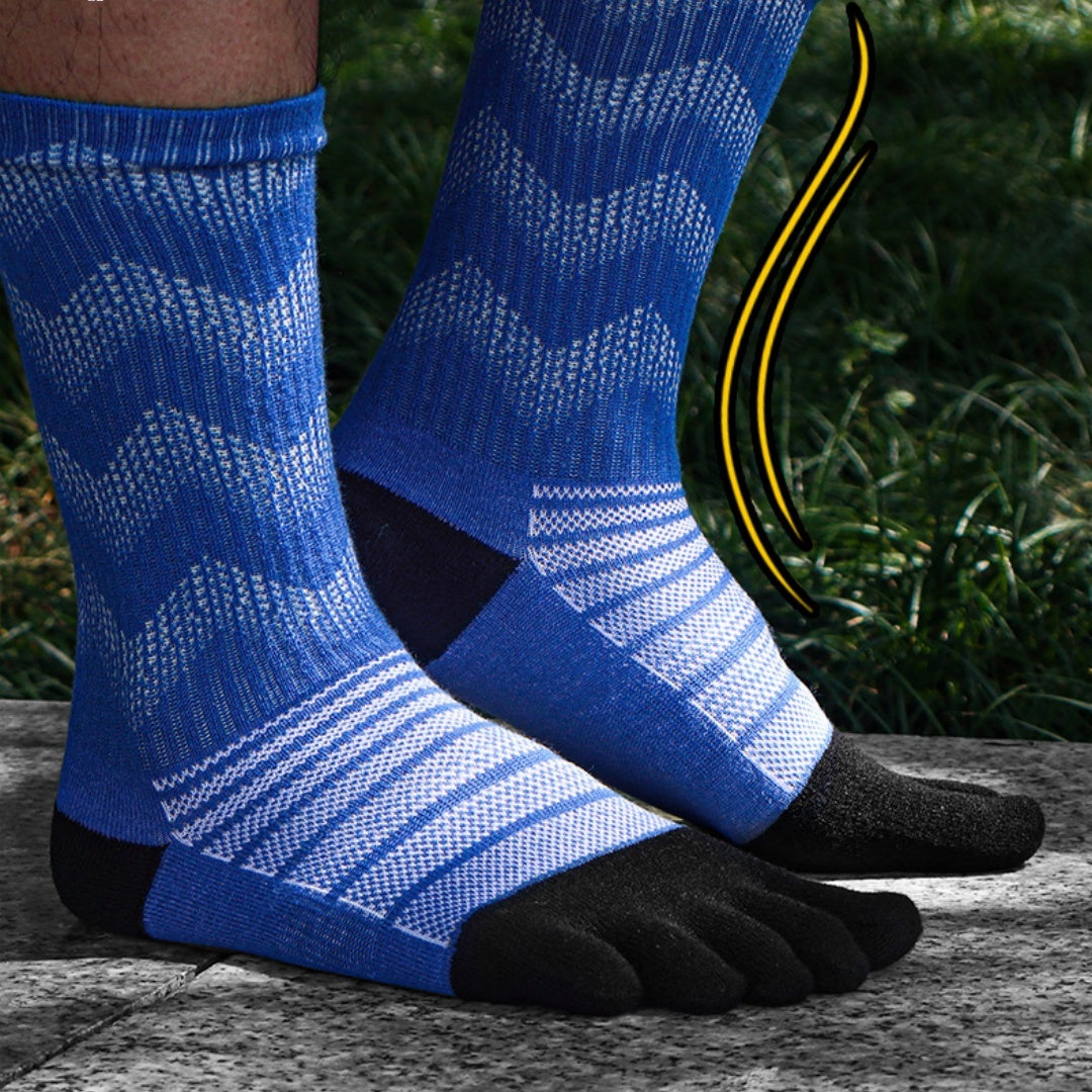 Quick-Dry Wool Five-Toe Stockings