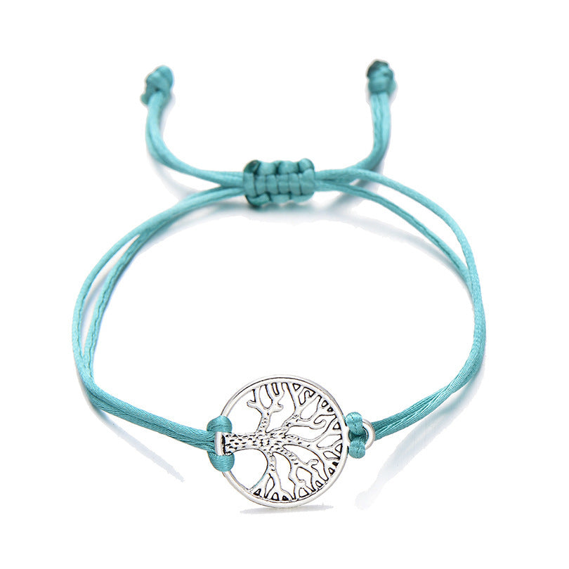Hand-Woven Tree of Life Bracelet