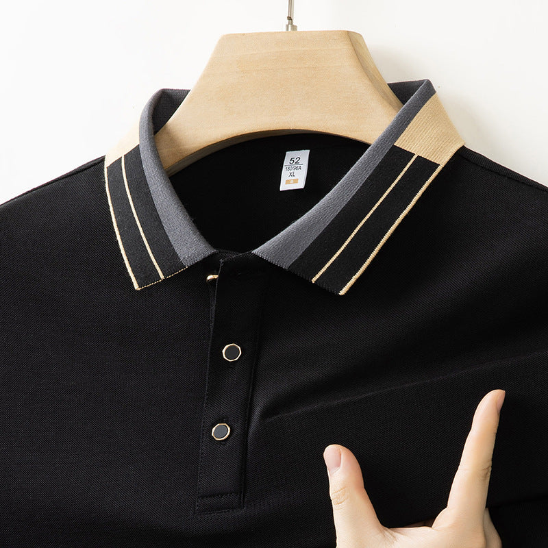 Men's Lapel Short Sleeve Shirt — Summer Casual