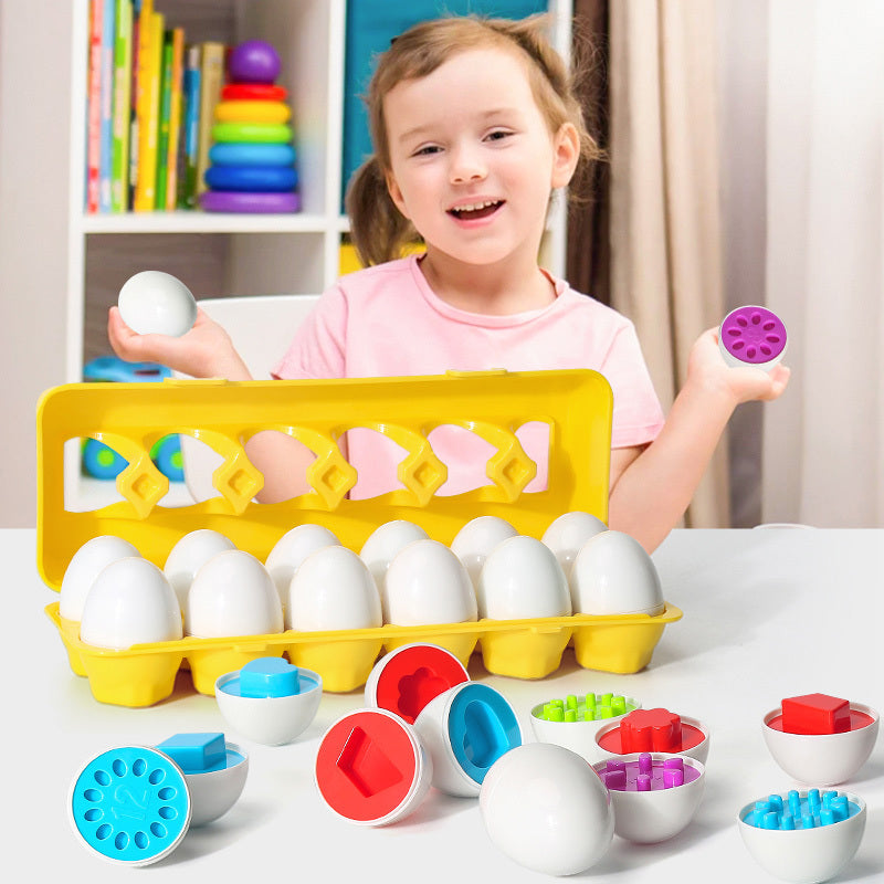 Montessori Smart Egg Shape-Sorter Toy