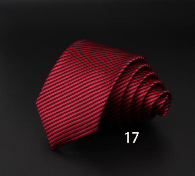 Men's Striped British Necktie
