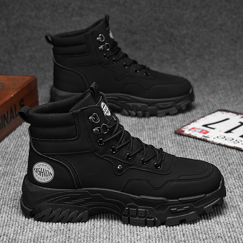 Men's Breathable Martin Work Boots