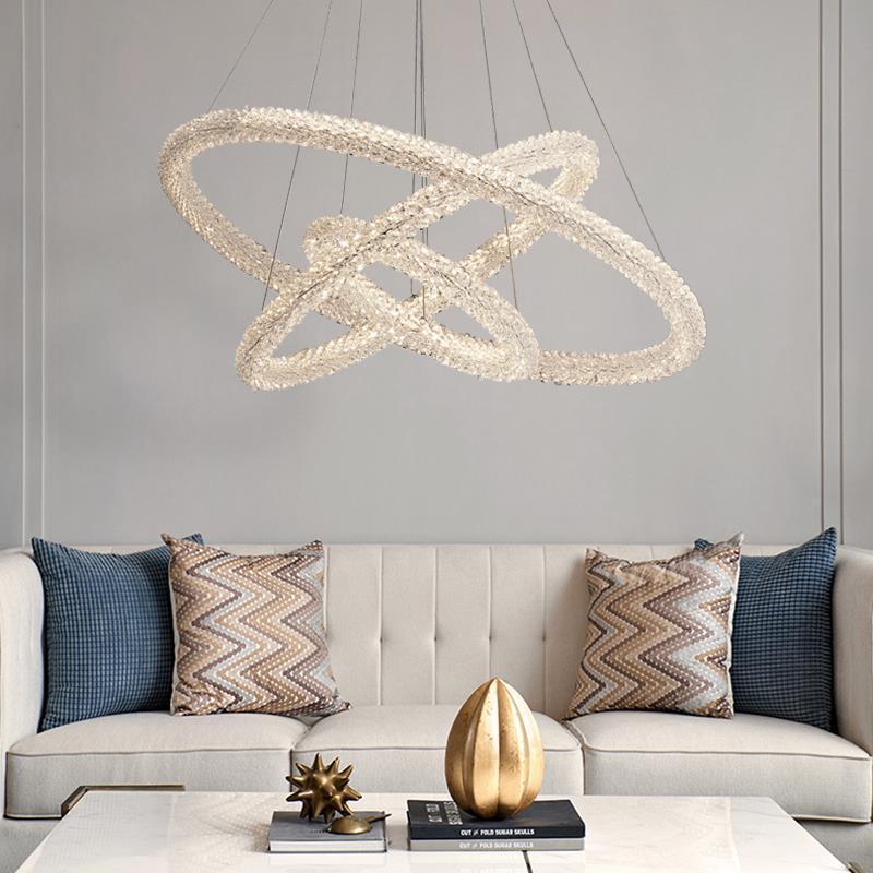 Crystal Ring Chandelier