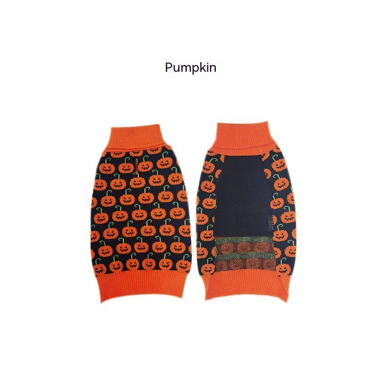 Halloween Pet Pumpkin Sweater