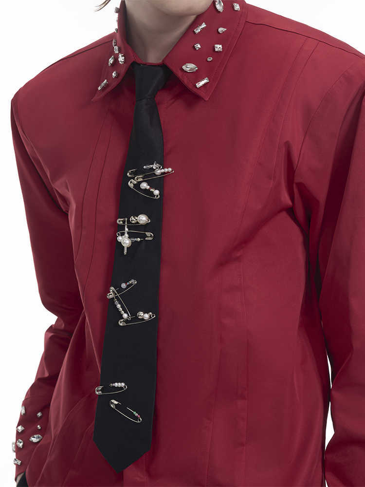 Pearl-Pin Pre-Tied Bow Tie