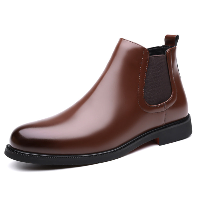 Men's Fleece-Lined Martin Worker Boots