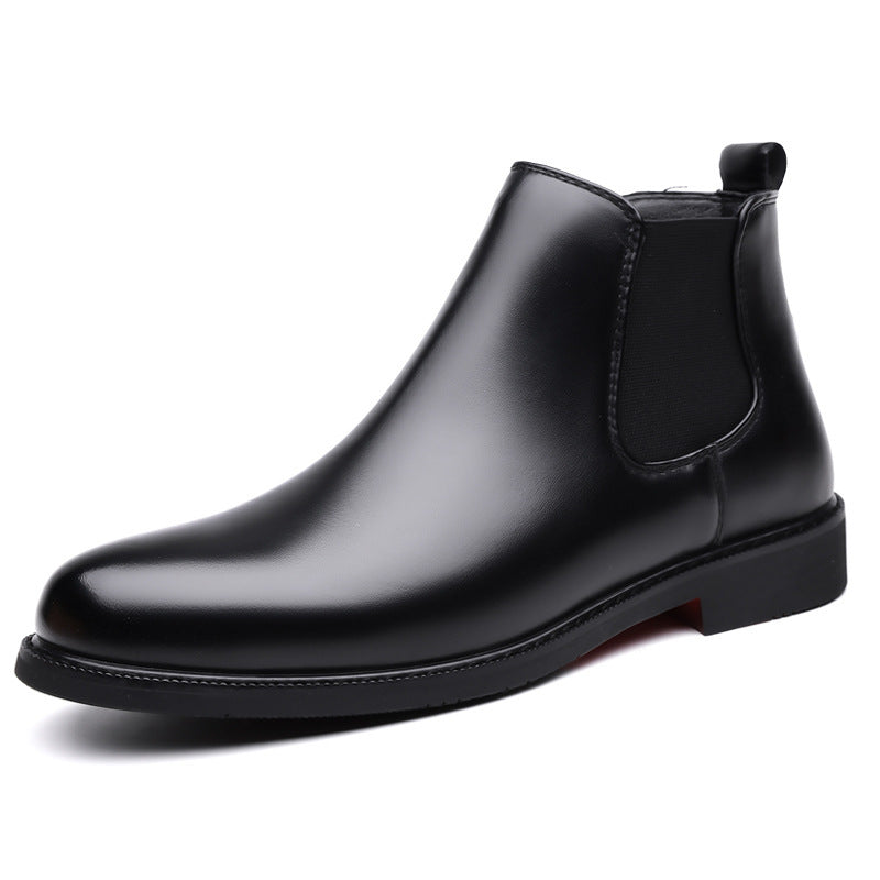 Men's Fleece-Lined Martin Worker Boots