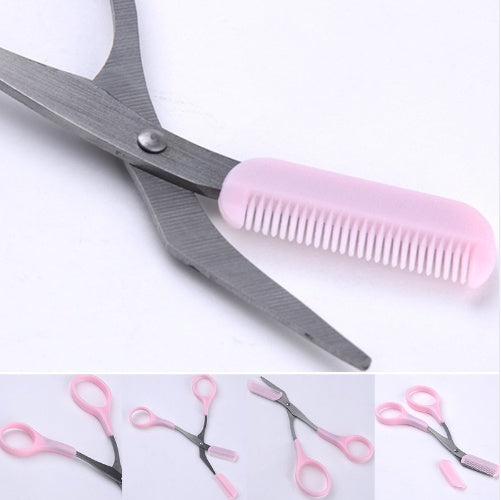 Brow Scissors with Comb