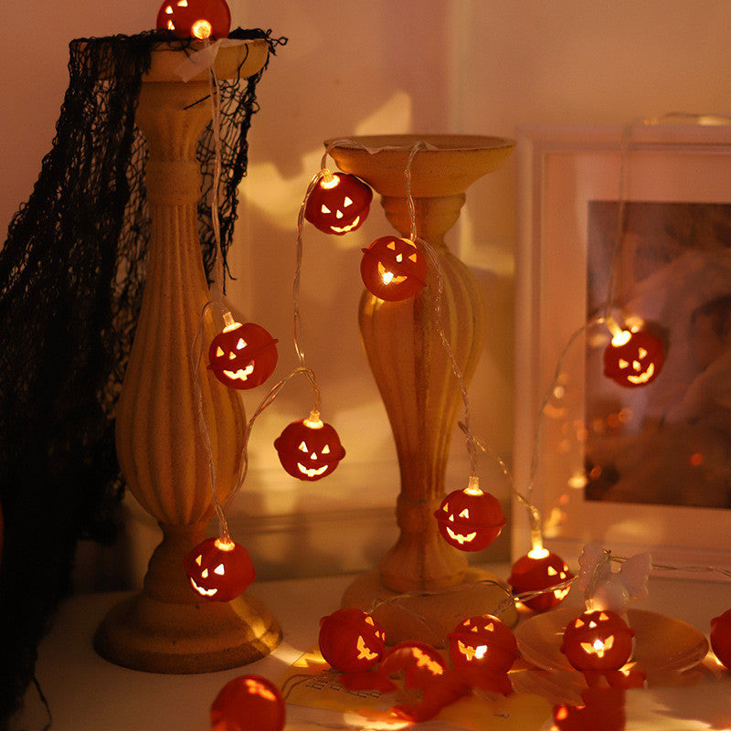 LED Halloween String Lights — Pumpkin & Ghost