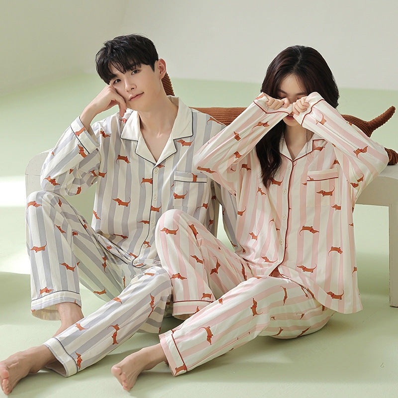 Cotton Couple Pajama Set