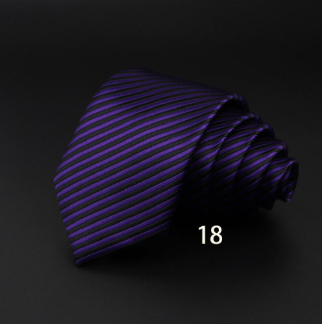 Men's Striped British Necktie