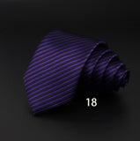 Men's Striped British Gentleman Polyester Fiber Tie