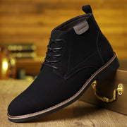 Men's High-Top Leather Boots