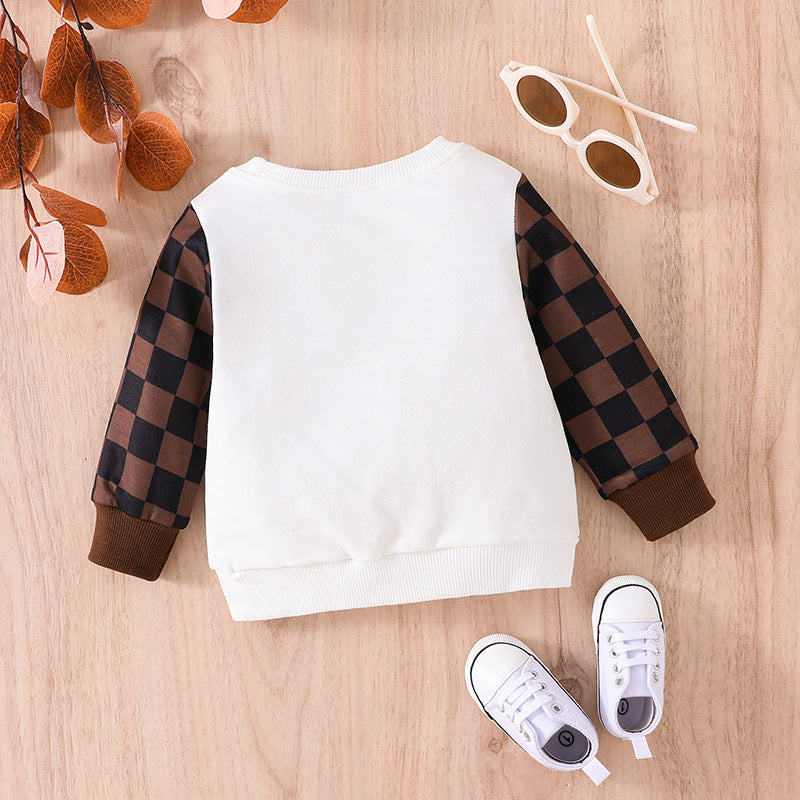 Toddler Plaid Sweatshirt