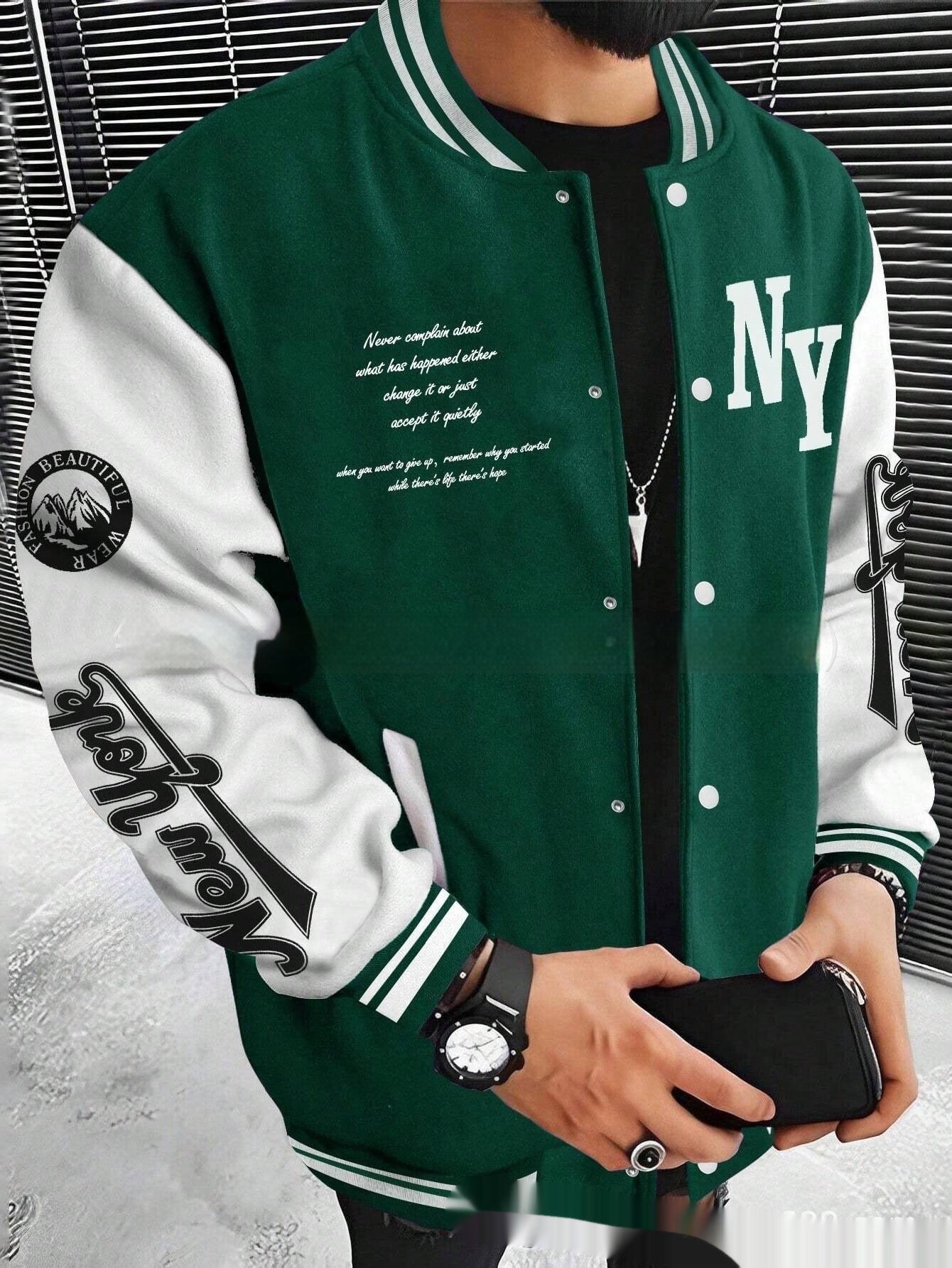 Baseball Cardigan Jacket