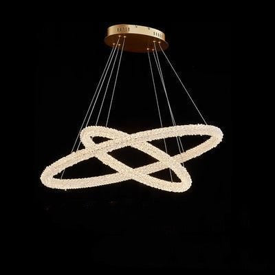 Crystal Ring Chandelier