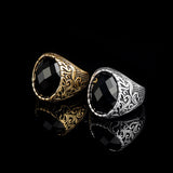 Men's Multi-cut Big Gem Domineering Ring
