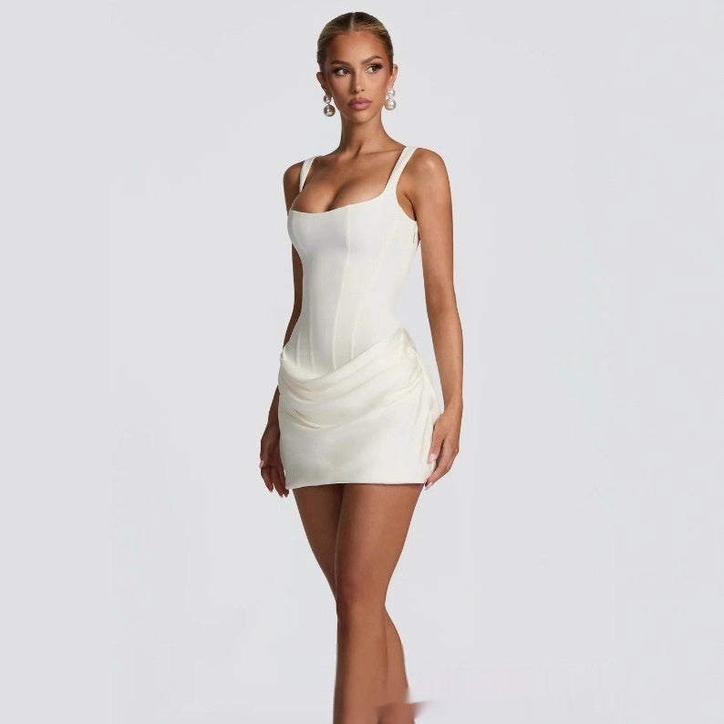 Sleeveless Corset Party Dress