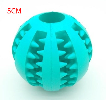 Slow-Feeder Treat-Dispensing Dog Ball