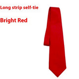 8CM Tie Men's Formal Wear Business Black Suit Hand Tie Work