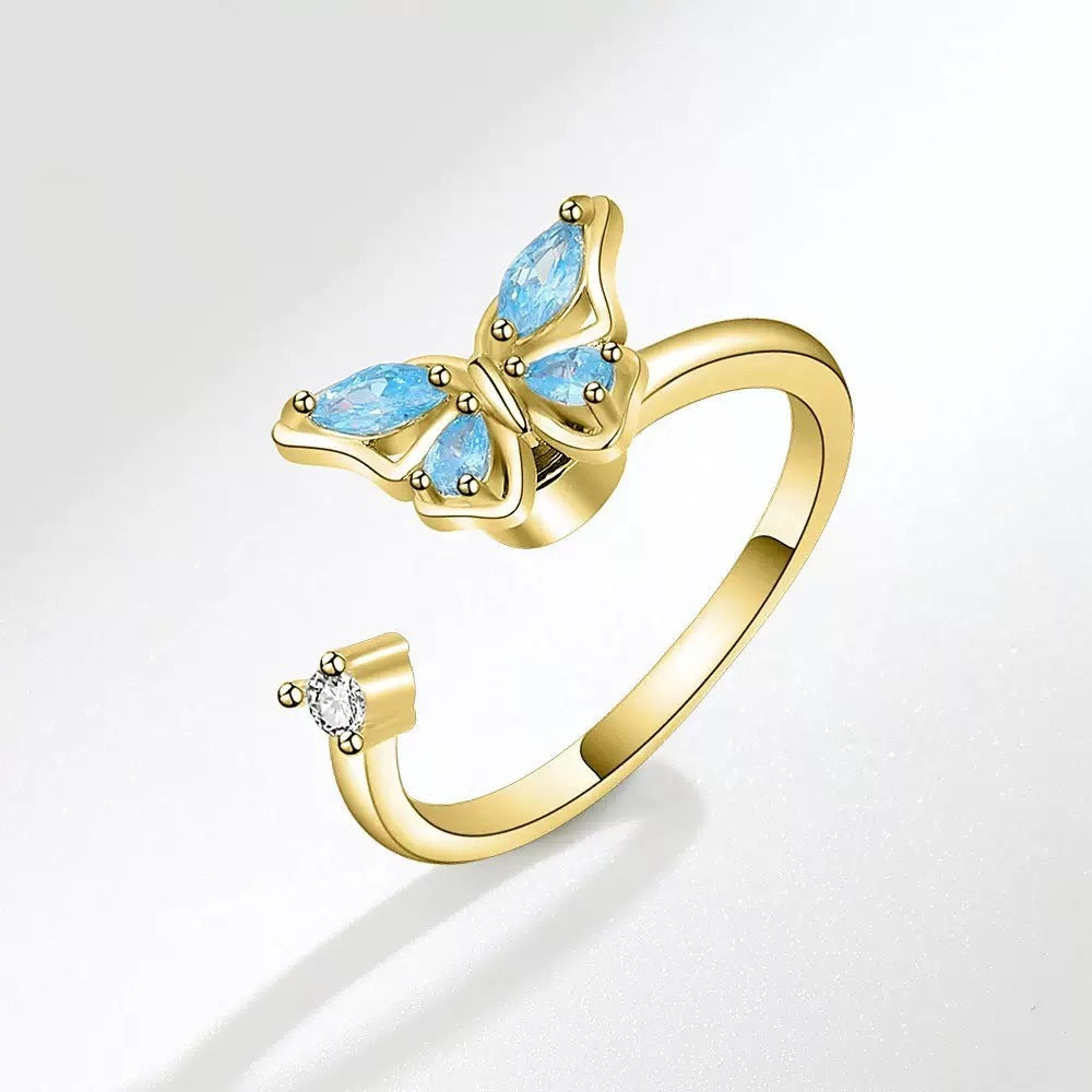 Minimalist Stackable Zircon Ring