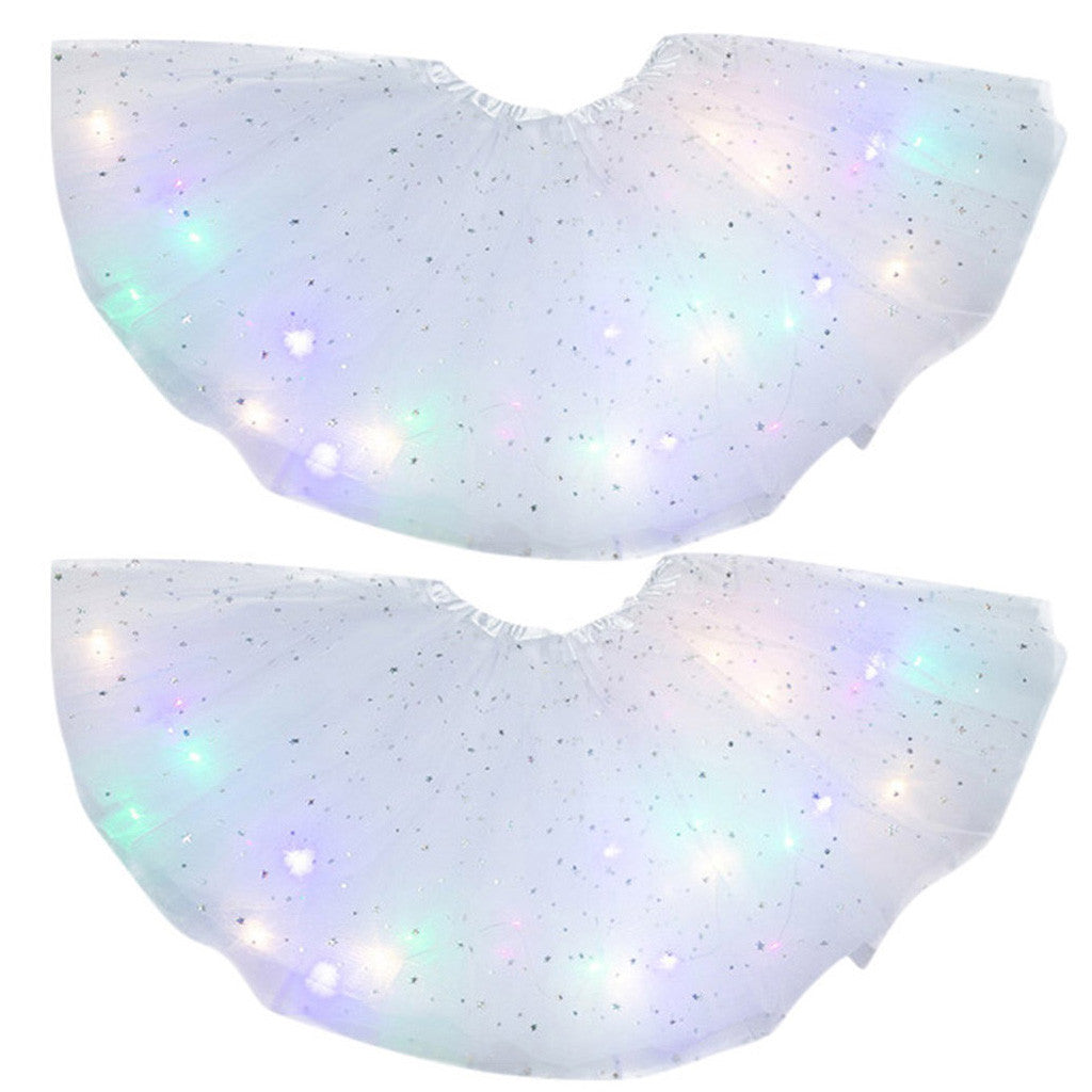 LED Light-Up Sequin Tutu Skirt