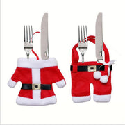 Christmas Tableware Set with Cutlery Pouch