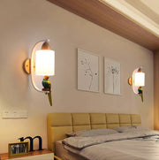 Resin Bird Wall Lamp