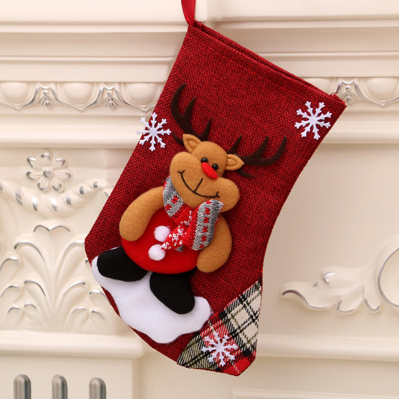 Christmas Hanging Stocking Gift Bag